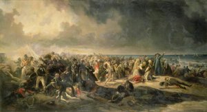 Scene of the Landing at Quiberon in 1795, 1850