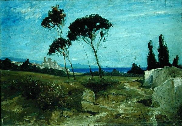 Landscape at Nettuno, 1887