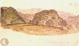 Marora Valley from Kipiripito by John Speke, explorer and discoverer of the source of the Nile