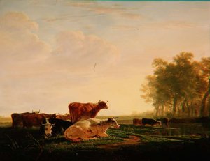 Cattle in a Landscape