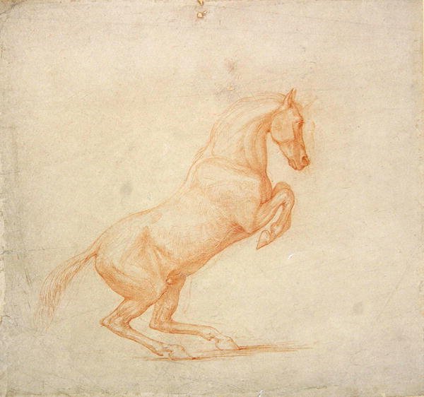 A Prancing Horse, facing right, 1790