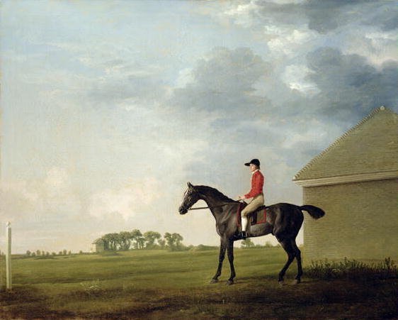 Gimcrack with John Pratt up on Newmarket Heath, 1765