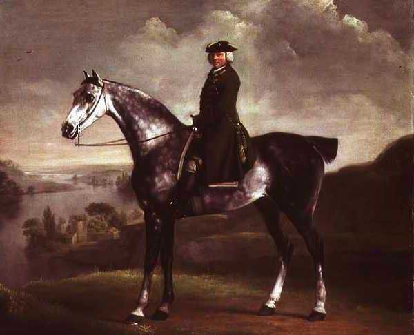 Joseph Smyth Esquire, Lieutenant of Whittlebury Forest, Northamptonshire, on a Dapple Grey Horse, c.1762-64