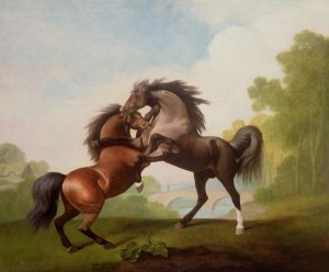 Horses Fighting, 1791