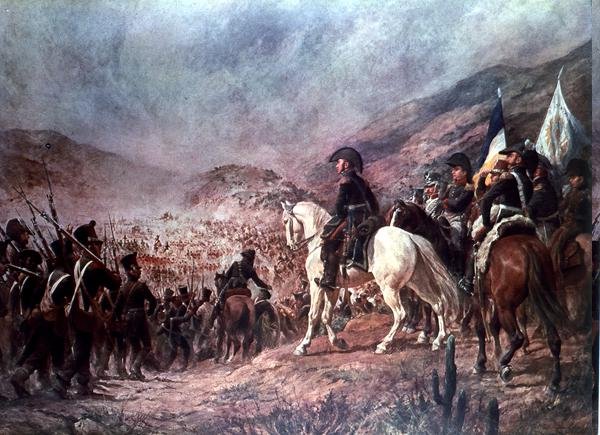 Battle of Chacabuco in 1817