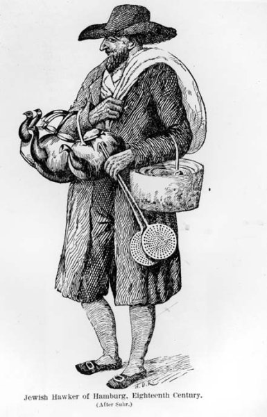 Jewish Hawker of Hamburg, Eighteenth Century