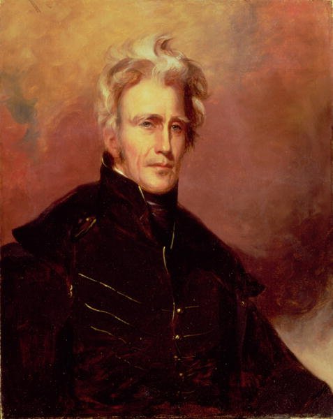 Portrait of Andrew Jackson, 1858