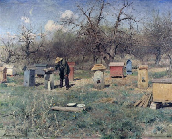 A Spring Day, or Beehives, 1899