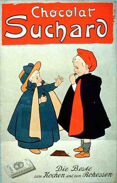 Poster advertising Suchard Chocolate