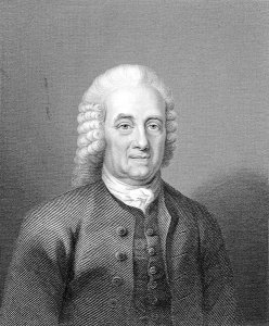 Emanuel Swedenborg 1688-1772 at the Age of 80, engraved by W. Holl, from World Religion, published by A. Fullarton and Co.