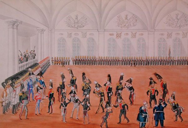 Guard Parade, 1820s