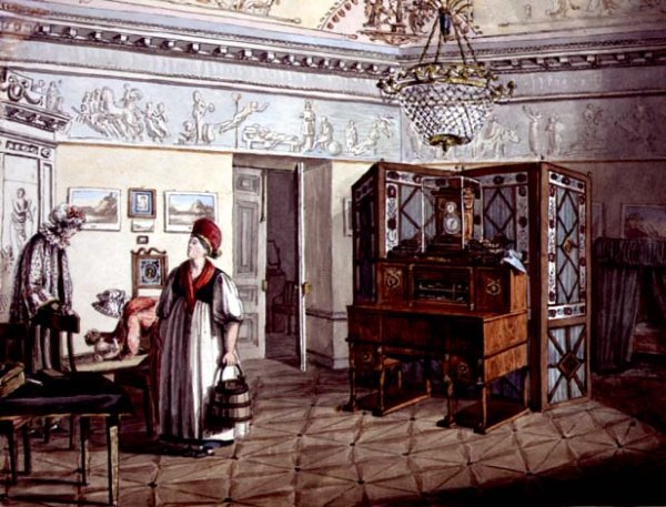 Neo-Classical Nursery in St. Petersburg, 1819