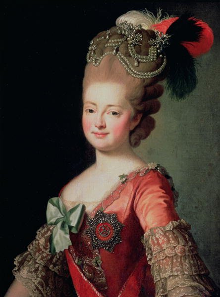 Portrait of Maria Fyodorovna 1759-1828