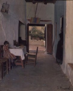 The Courtyard at Sitges 2