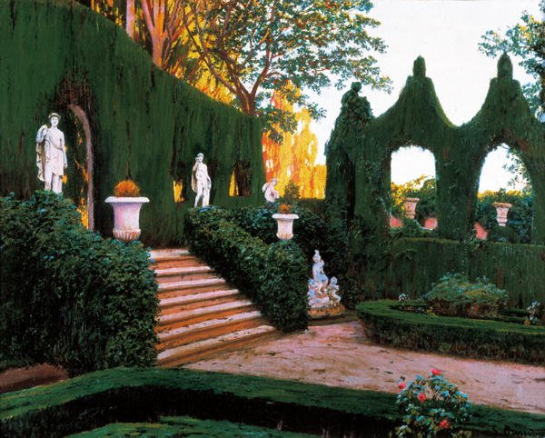 Neoclassical Garden, 1890s