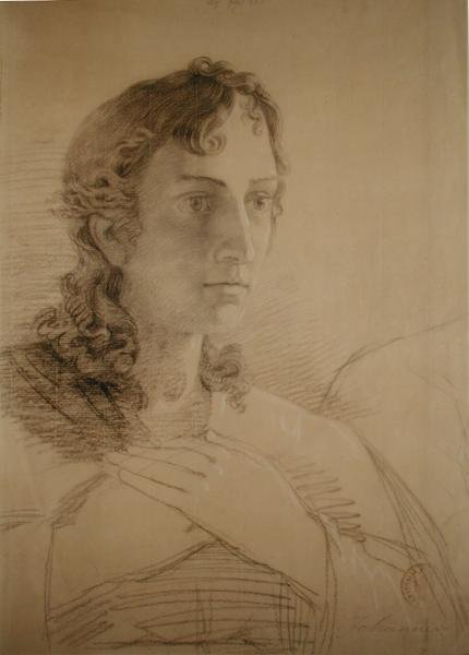 Head and hands of St. John, 1806