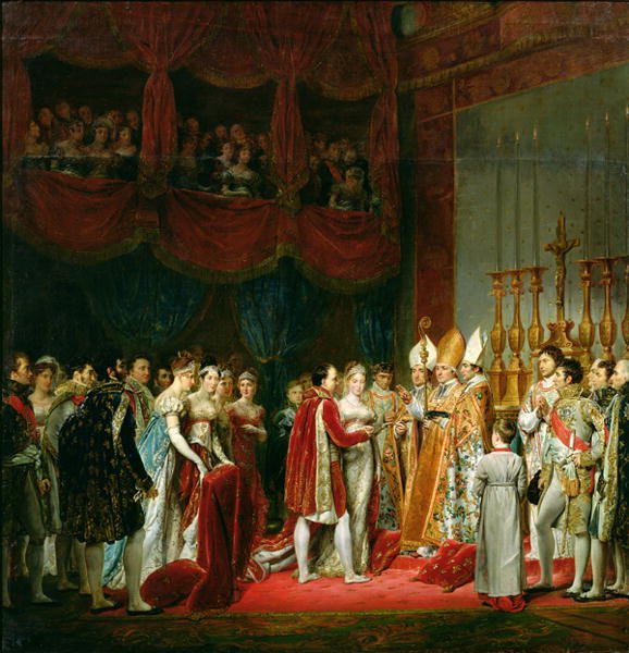 The Marriage of Napoleon I 1769-1821 and Marie Louise 1791-1847 Archduchess of Austria, 2nd April 1810, 1810