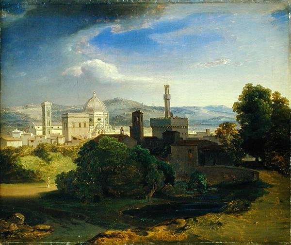 View over Florence, c.1829