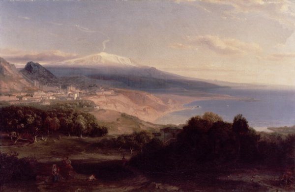 Taormina and Etna, c.1840