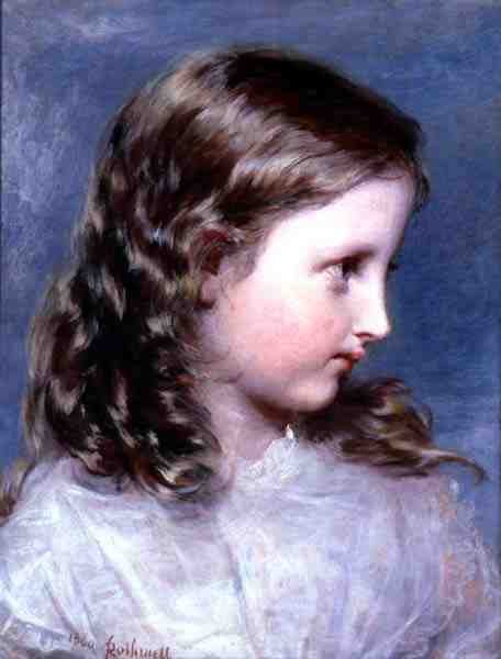 Head of a Girl, 1860