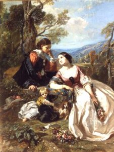 A Sentimental Conversation, 1843