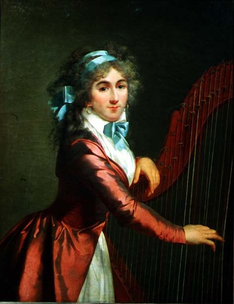 Portrait of a Young Harpist