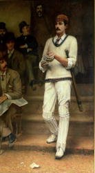 Portrait of the Batsman W.E. Roller