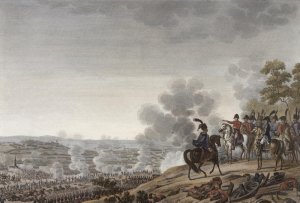 The Battle of the Moskva, 7 September 1812, engraved by Jacques Couche