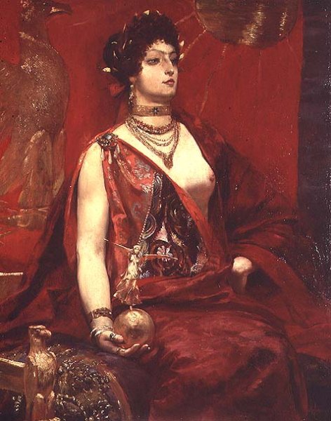 Portrait of a Woman in Red, 1885