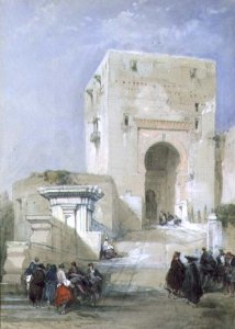 The Gate of Justice, Entrance to the Alhambra, 1833