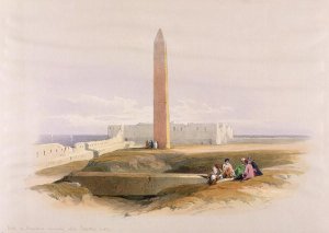 Obelisk at Alexandria, commonly called Cleopatras Needle, from Egypt and Nubia, Vol.1