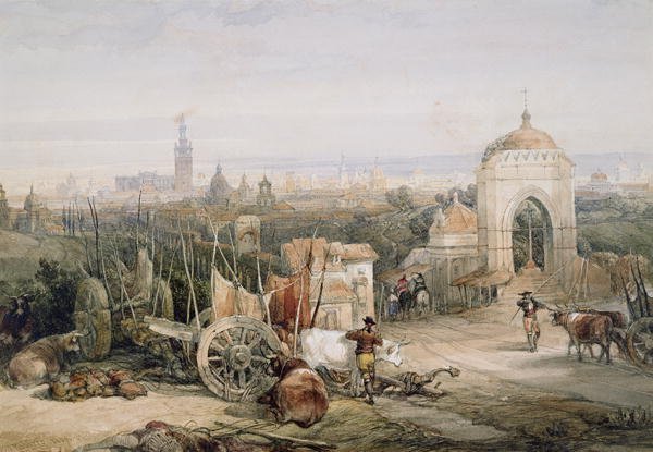 Seville from the Cruz del Campo, 1835