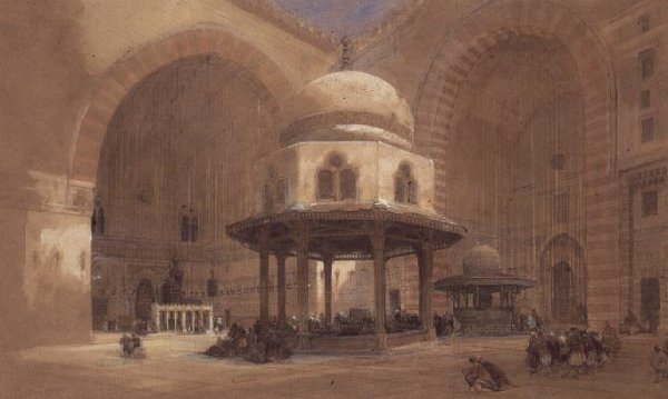 The Mosque of the Sultan Hassan, Cairo, 1839