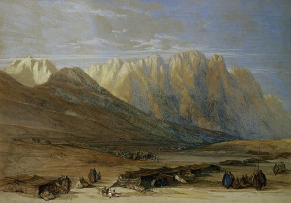 Encampment of the Tribe of the Outad-Said, Mount Sinai, 1839