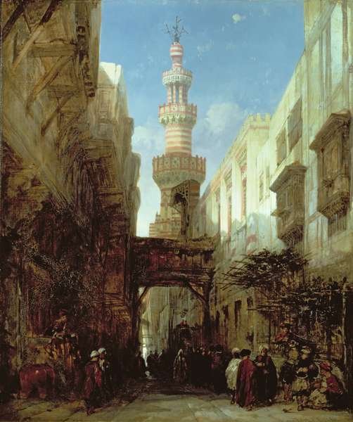 Street in Cairo, 1846