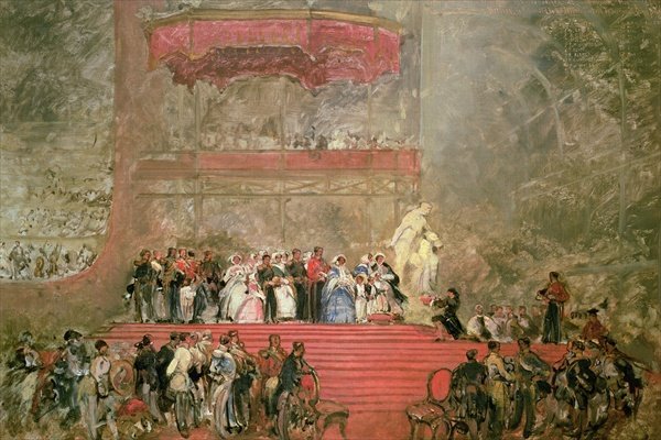 The Opening of Crystal Palace for the Great Exhibition, 1851