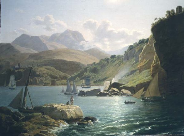 A View of the Shore of Vietri Sul Mare and the Village of Raito, in the Gulf of Salerno, 1799