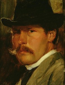 Self Portrait in a Hat, 1900