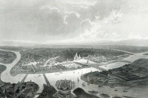 St.Petersburg, engraved by S.Bradshaw, c.1860