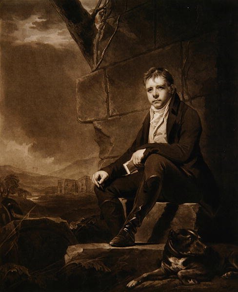 Sir Walter Scott, engraved by Charles Turner, 1810