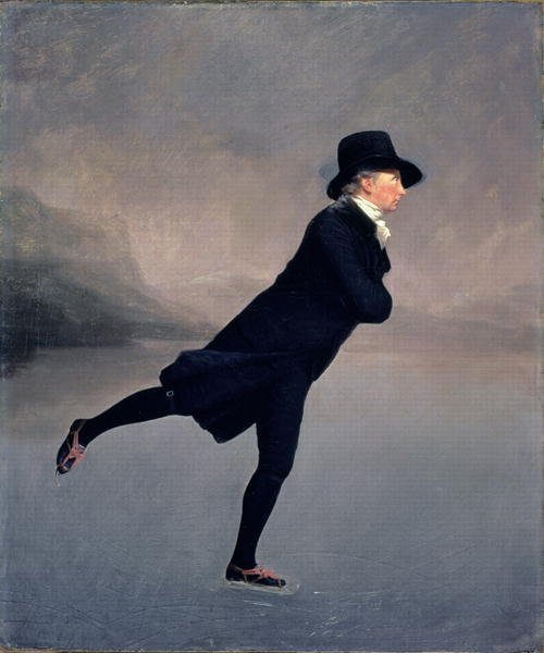 The Reverend Robert Walker skating on Duddingston Loch, 1795