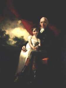 John Stirling of Kippendavie 1742-1816 and his daughter, Jane 1804-59