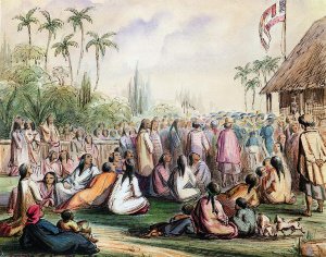 A Funeral in Tahiti, c.1841-48