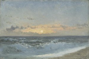 Sunset over the Sea, 1900