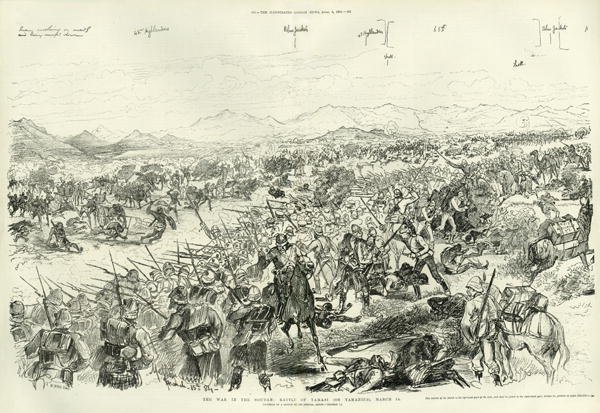 The Battle of Tamai on 13th March 1884, 1884