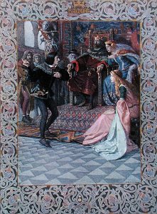 Illustration from The Merchant of Venice by William Shakespeare 1565-1616 c.1900