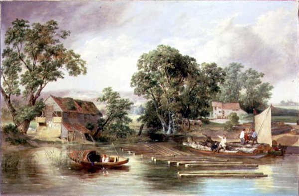 Taverham Paper Mill, Norfolk, 1839