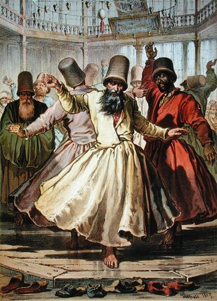 Dancing Dervishes, 1857