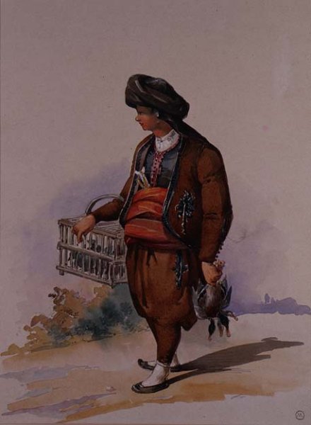 A Duck Seller, c.1855