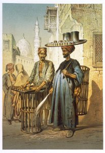 The Tea Seller, from Souvenir of Cairo, 1862